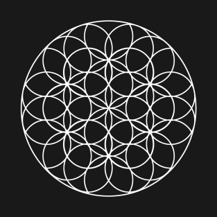 Flower of life - invert T-Shirt