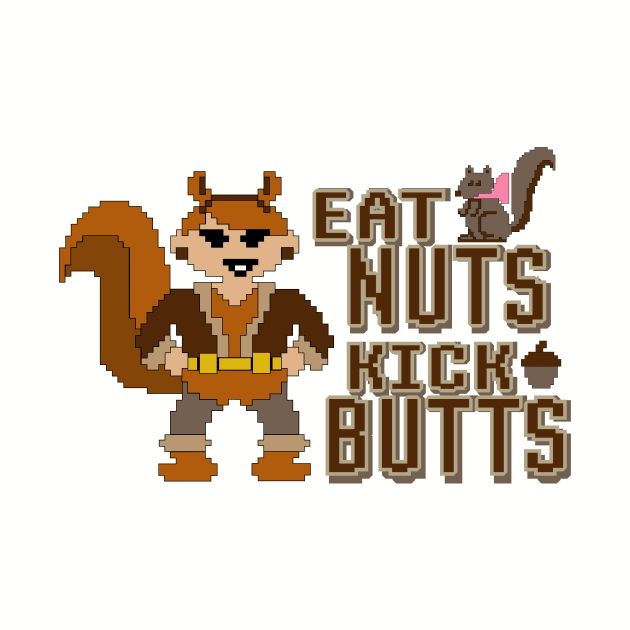 Eat nuts, kick butts by Grafenroda