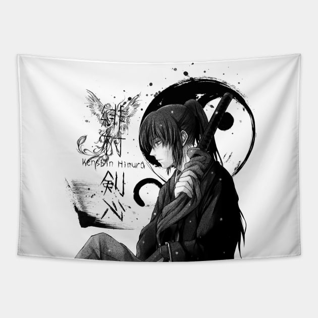 Quiet snow Tapestry by stingi