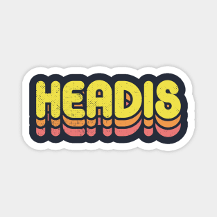 Retro Headis Magnet