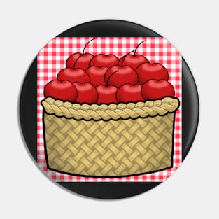 Cherry Basket Pin