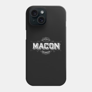 Vintage Macon, GA Phone Case