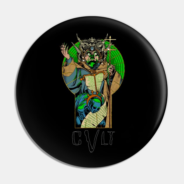 Dungeons, Dice and Dragons • Cultist Pin by Rollin20s