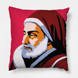 Santa Claus Pop Art Pillow