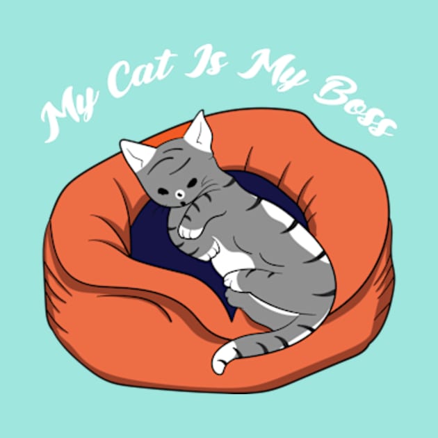 My Cat Is My Boss by Oiyo