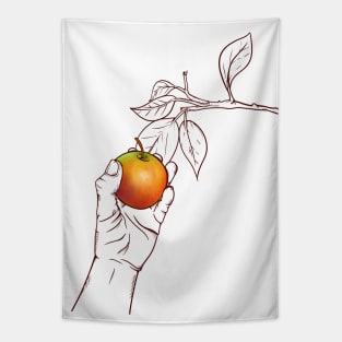 Picking apples Tapestry