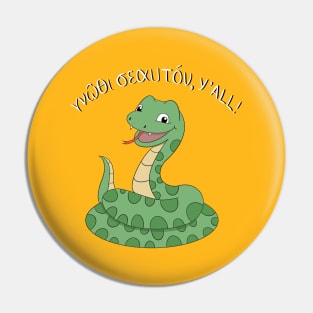 Gnoqi Sauton, Y’all! Pin