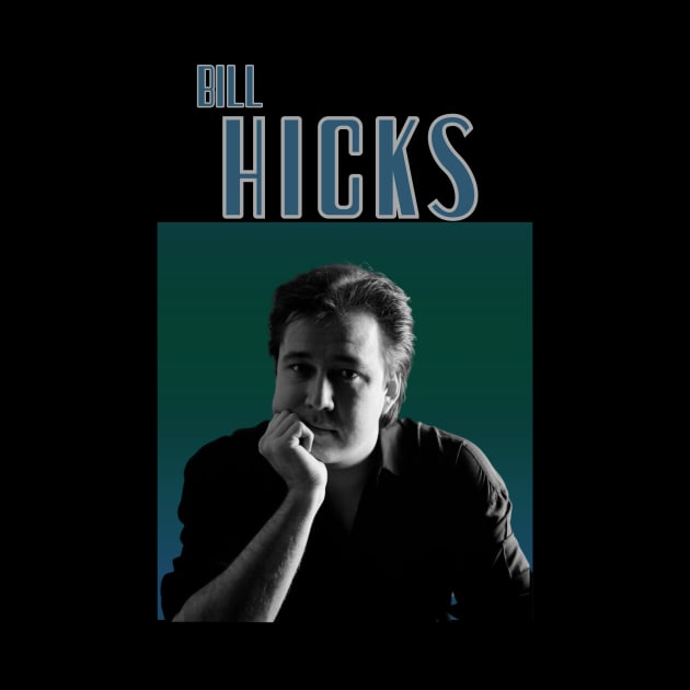 Bill Hicks by PsychodeMayo