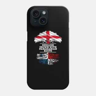 English Grown With Panamanian Roots - Gift for Panamanian With Roots From Panama Phone Case