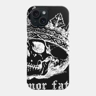 Amor Fati Skull King in Crown White Amor Fati Phone Case