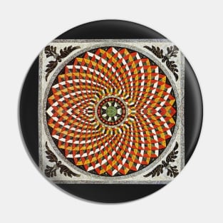 Byzantine Mosaic Design Pin
