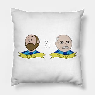 Sven & Gustav - The Canoe Cops! Pillow