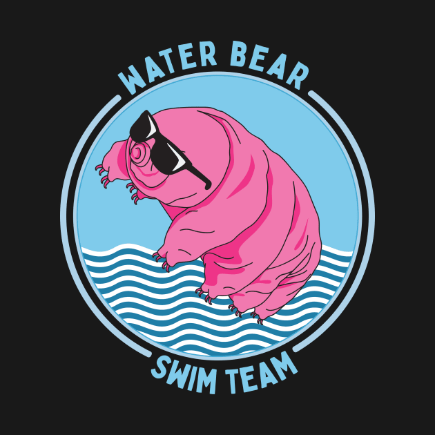 Water Bear Swim Team Tardigrade Pun by Giggias