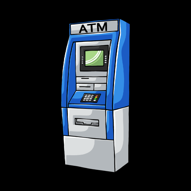 ATM Money Bank by fromherotozero