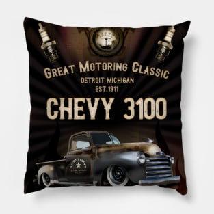 Chevy 3100 Classic Truck Pillow