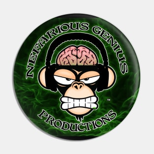 Nefarious Genius Productions Pin