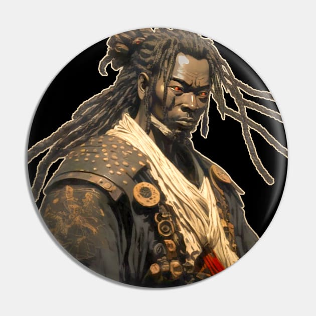 Yasuke Black Samurai in 1579 Feudal Japan No. 3 Pin by Puff Sumo