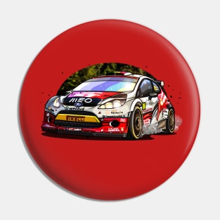 Ford Fiesta WRC RRC - Bernardo Sousa Portugal Pin