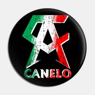 vintage logo canelo alvarez Pin