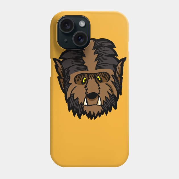 Wolfie Phone Case by SquareDog