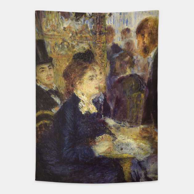 The Cafe by Pierre Renoir Tapestry by MasterpieceCafe