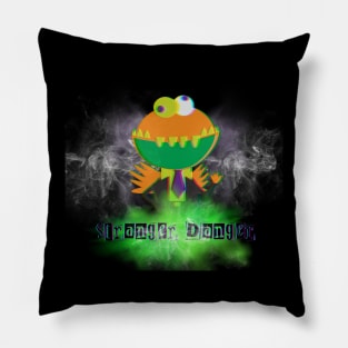 Stanger Danger Monster Pillow