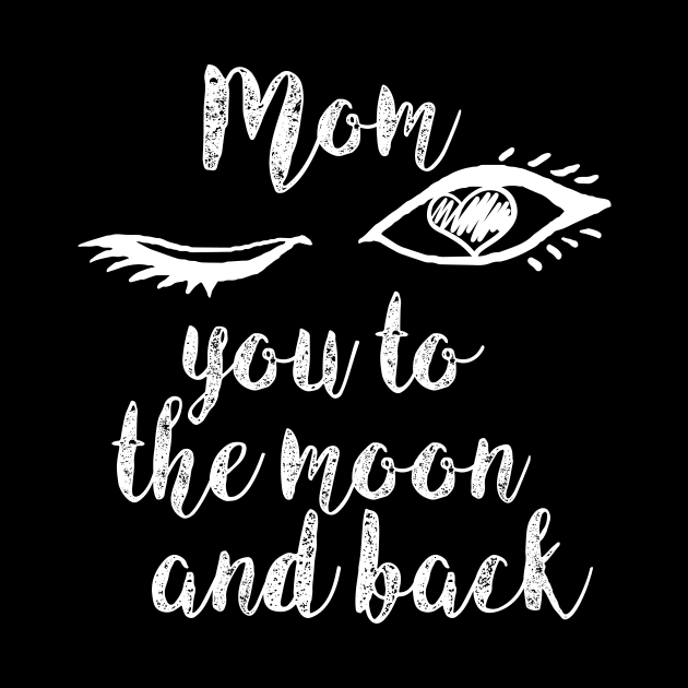 mom i love you to the moon and back by mlleradrian