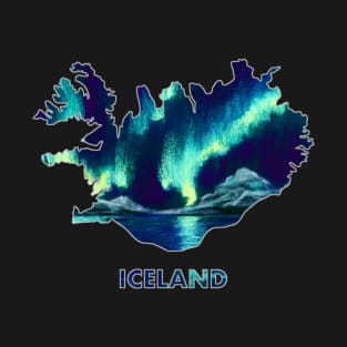 Iceland - Northern Lights T-Shirt