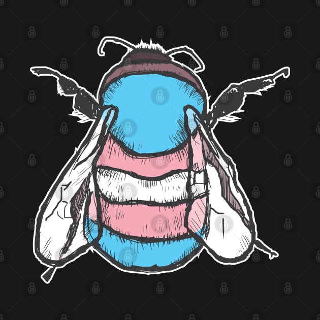 Transgender Bee by theartfulscientist