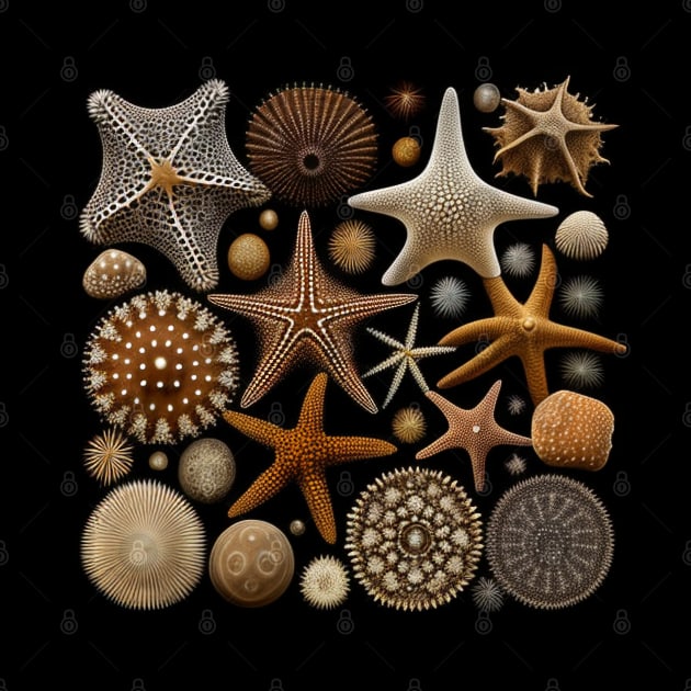 Echinoderms pattern by Vythryd Arts