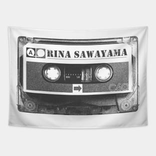 Rina Sawayama / Old Cassette Pencil Style Tapestry