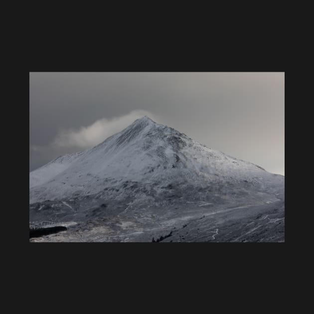 'Schiehallion, Winter, North-West Ridge', Kinloch Rannoch, Perthshire. by mucklepawprint