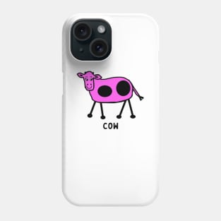 Pink Cow Phone Case