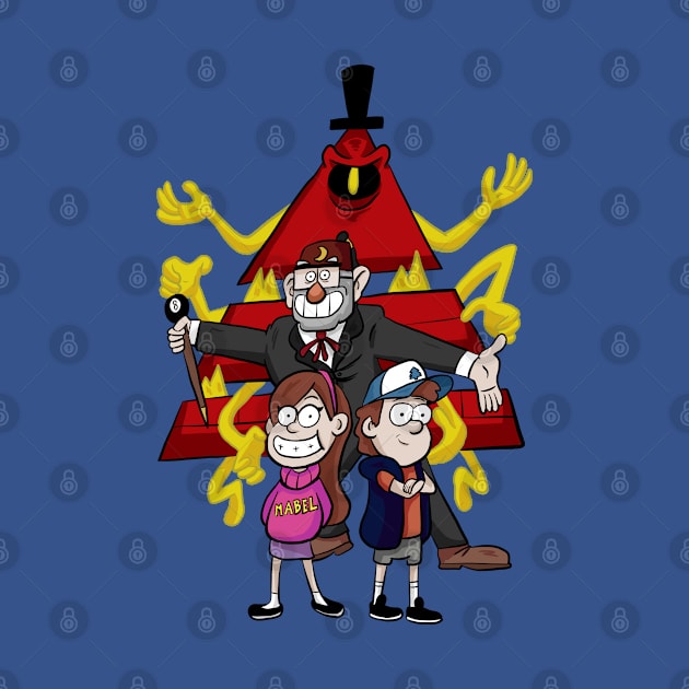 Gravity Falls by Black Snow Comics