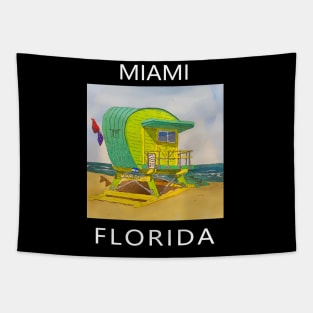 Miami Florida - Welshdesigns Tapestry