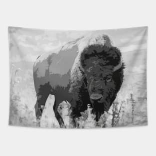 Wild Buffalo - American Bison Tapestry