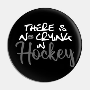 No Crying in Hockey, White Pin