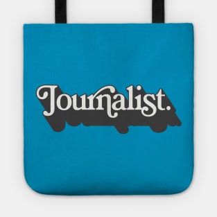 AWESOME Journalist Typographic Design Tote