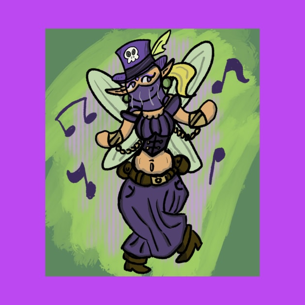 Tophat Fairy Bellydancer by BowlerHatProductions