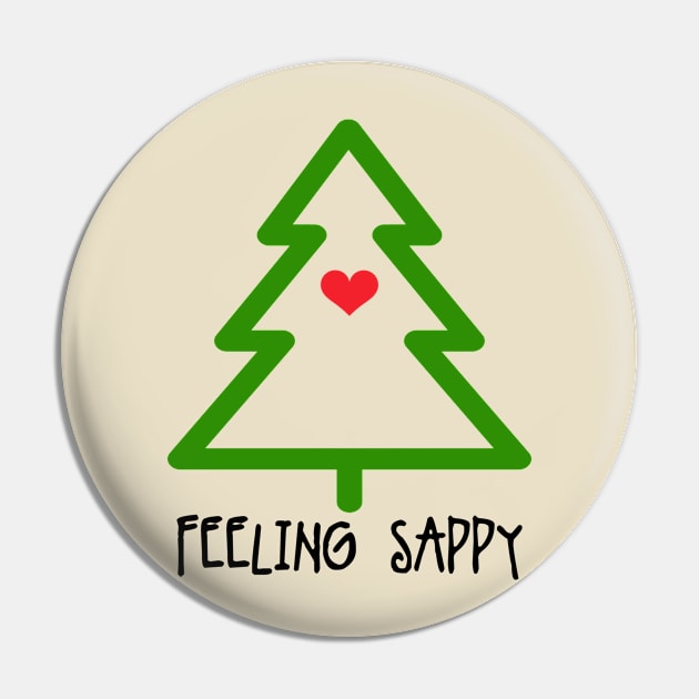 Feeling Sappy Tree Pin by InspiredQuotes