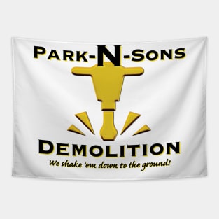 Park N Sons Demolition Tapestry