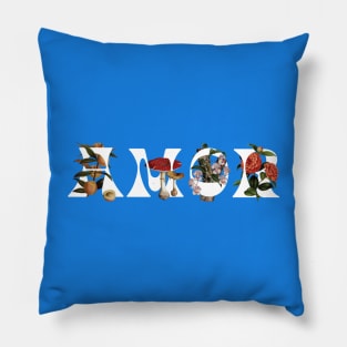 All We Need Is Amor. Amor Is All We Need. Pillow