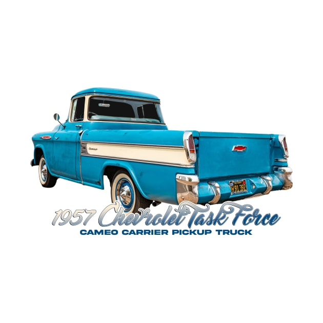 1957 Chevrolet Task Force Cameo Carrier Pickup Truck by Gestalt Imagery
