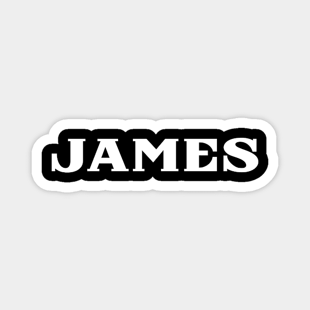 James My Name Is James Magnet by ProjectX23