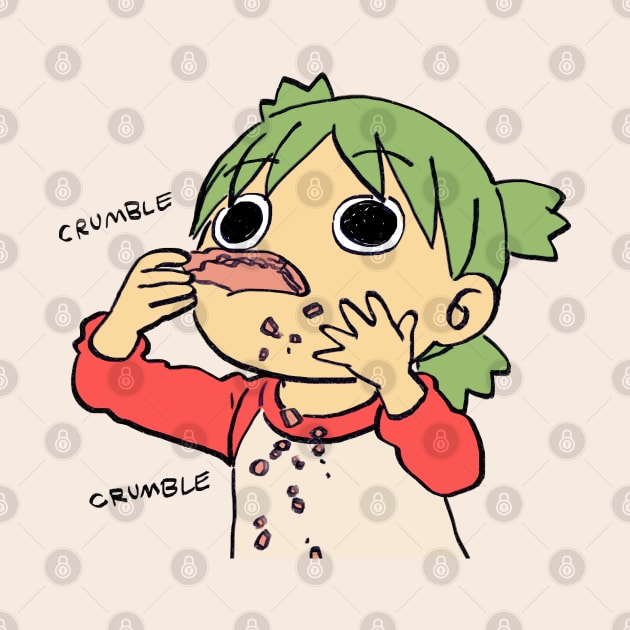 I draw yotsuba eating pizza / yotsubato by mudwizard