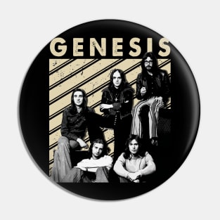 Phil Collins Drumming Magic - Embrace the Rhythm with This Genesis Tee Pin