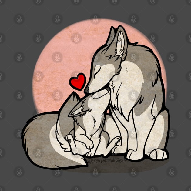 Parental Love - Wolf by Temrin