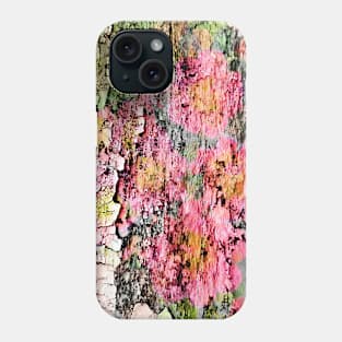 Colorful wooden abstract Phone Case
