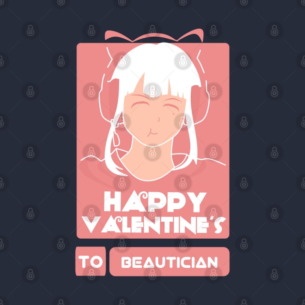 Girls in Happy Valentines Day to Beautician by AchioSHan