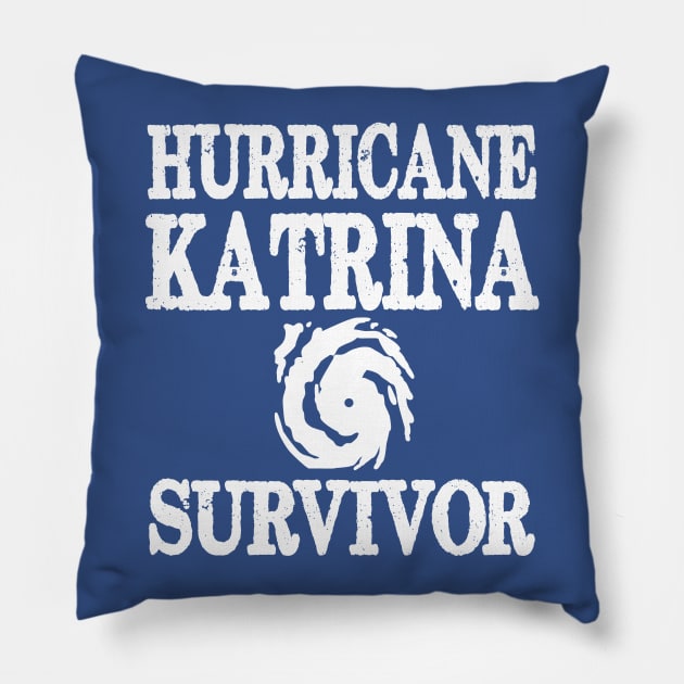 Hurricane Katrina Survivor Pillow by LJAIII